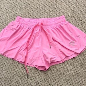Pink Women's Athletic Shorts